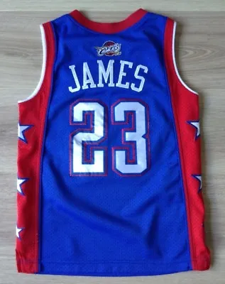 £20 • Buy Cleveland Cavaliers Basketball Vest James # 23 All-star L +2 Nba Vgc