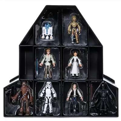 Disney Store Star Wars A New Hope 8 Pc Action Figure Gift Set Toybox Vader NEW • $111.66