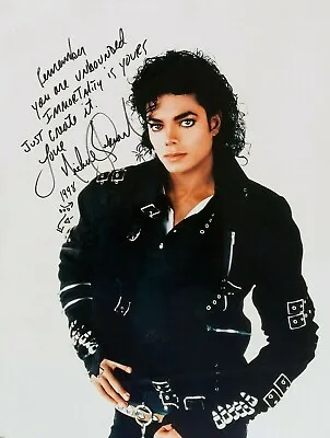 Michael JACKSON Autograph Musik-Legenden Pop Autograph Thriller • $4.88