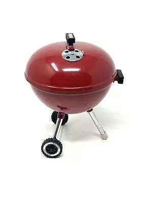 Red Weber Smoker Teleflora BBQ Mini Grill With Cover And Grate 8  X 6  No Grate • $12.99