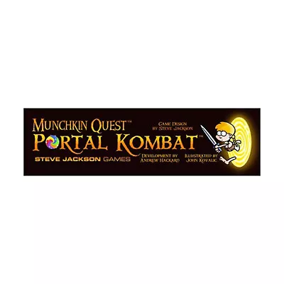 SJG Munchkin Quest Portal Kombat Bag New • $9.99