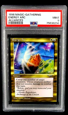 1996 Magic The Gathering Alliances Energy Arc PSA 9 POP 2 *None Graded Higher* • $67.99