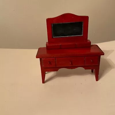 Greenbrier International Doll House Furniture Mirrored Hutch Buffet Nice From Va • $12