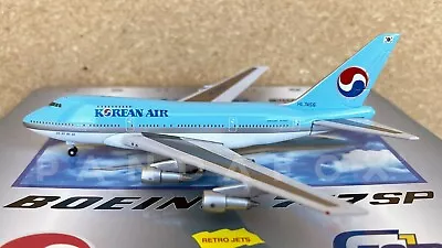 Korean Air Boeing 747SP HL7456 Gemini Jets GJKAL084 Scale 1:400 RARE • $69.95