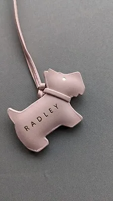 £8.55 • Buy Radley London Leather Dog Bag Charm Key Ring With Lead   🌹 FREE UK P&P For 5