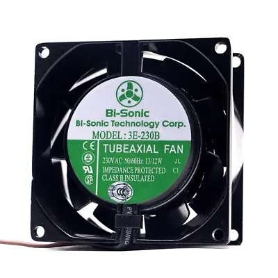 3E-230B 8038 8cm 220V-240V Full Metal Iron Leaf High Temperature Axial Flow Fan • $25
