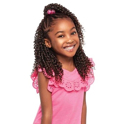 $6.49 • Buy Outre X-Pression Lil Looks Crochet Hair - 3x Passion Bohemian Feed