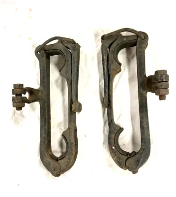 Matched Pair Of Antique Car Car Top Saddles Or Rests For Touring Or Roadster • $250