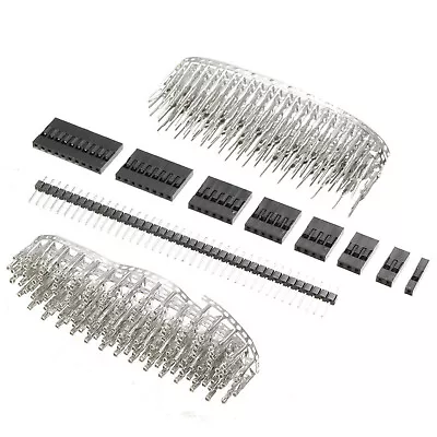 1450pcs/Box  2.54mm DuPont Shell Jumper Head Single Double-layer Connector Kit • $20.90
