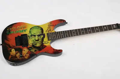 Electric Guitar Kirk Hammett KH-3 Karloff Mummy Custom Painted Free Shipping • $308.94