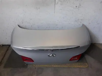 TRUNK LID Infiniti G37 G25 G35 2007 07 2008 08 09 10 - 12 Sedan Silver 1284187 • $174.99