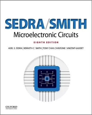 Microelectronic Circuits By Adel Sedra (English) Hardcover Book • $159.14