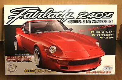 Fujimi 1/24 Scale Nissan Fairlady 240z Wide Body Model Kit • $29.99