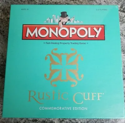 Monopoly Rustic Cuff Commemorative Edition New Sealed Oprah 2016 NIB • $49.90