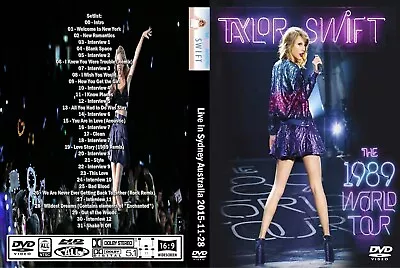 Taylor Swift Sydney 2015 & The Eras Tour 2023 Dvds!!new Sealed!!kiss Van Halen • $55.99