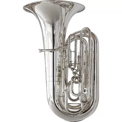 Miraphone 1293 Series 5-Valve 5/4 CC Tuba 1293-5VCS Silver • $16479