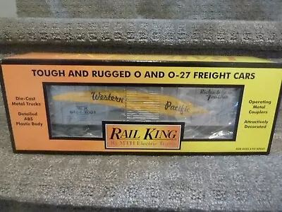 MTH Rail King Western Pacific Box Car O & O27 Train 30-7461 BRAND NEW • $24.99