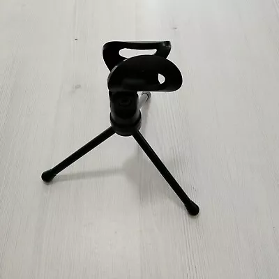 QTX Tripod Microphone Stand For Table/Desk Use (Foldable) • £9.48