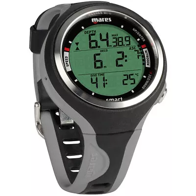 OPEN BOX Mares Smart Wrist Scuba Dive Computers-Black / Grey • $299.95