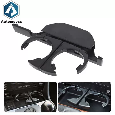 For BMW E39 Console Front Cup Holder 525 528 530 540 M5 51168190205 Black • $13.72