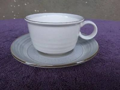 Mikasa Cera Stone Claridge Cup And Saucer CN118 • $17.33