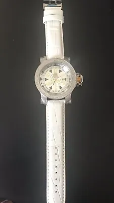 New Techno Master White   Diamond Watch Tm-2115 • $248.75