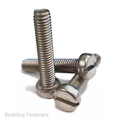 BA A2 Stainless Steel Cheese Slotted Head Machine Screws 2BA 3BA 4BA 6BA • £182.40