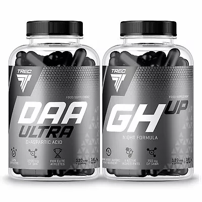 Trec Nutrition DAA ULTRA + GHUP - BEST Testosterone Booster & Hormone Optimizer • $78.48