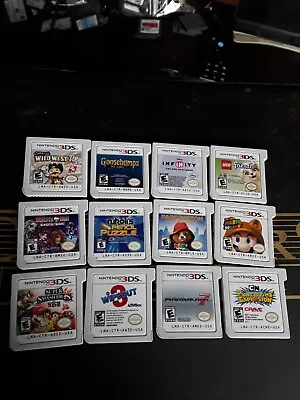 Nintendo 3DS NDS Game Lot Buy 2 5% Off  BUY 3 10% Off DS • $5.99