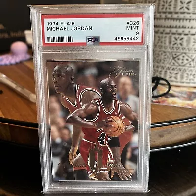 Michael Jordan - 1994 Fleer FLAIR #326 MJ - PSA 9 • $54.99