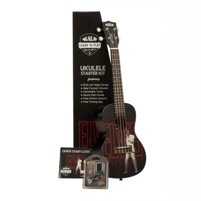 $210.81 • Buy KALA Learn T0 Play ELVIS Las Vegas Concert Ukulele STARTER KIT
