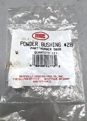 Mec #28 Powder Bushing Part Number # 5028 • $5.99