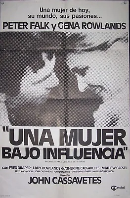 John Cassavetes A Woman Under The Influence Gena Rowlands P. Falk1974 #10311 • $400