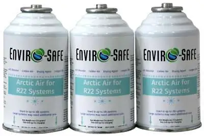 Envirosafe Arctic Air For R22 AC  Support Envirosafe (3) 4 Oz Cans • $69.99