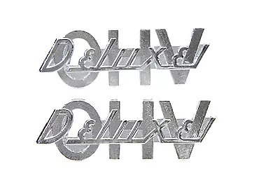 $44.65 • Buy V-Twin 38-6675 - Fender Emblem Set  Deluxe Overhead Valve 