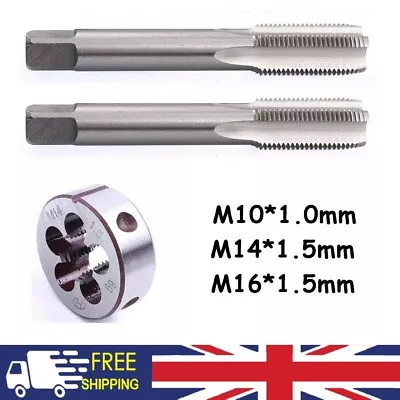 M10 M14 M16 Metric Tap And Die Set HSS Machine Thread Tap With Round Die NEW • £8.18