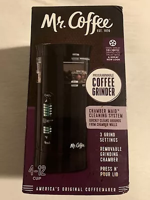 Mr. Coffee Black 4-12 Cup Programmable Coffee Grinder • $19.99