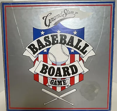 Grand Slam Inc. Baseball Board Game Vintage 1988 • $35