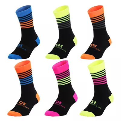 Road Cycling Socks Mens Womens Riding Bicycle Bike Sports Ankle Socks BMX MTB XC • $6.99