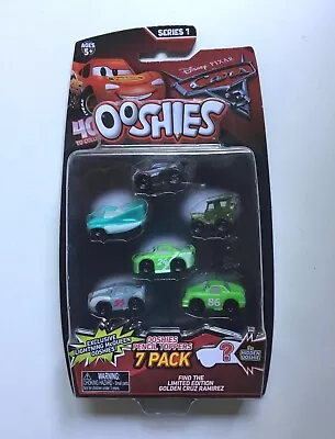 Disney Cars Ooshies 7 Pack - Flo Jackson Storm Sarge Brick Yardley Primer Mcquee • $9