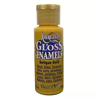 £3.29 • Buy DecoArt Americana Gloss Enamels Acrylic Paint 2oz (59ml)