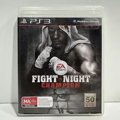 Fight Night Champion Sony PS3 Playstation 3 Free Shipping • $29.99