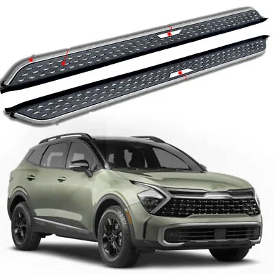 2PCS Running Board Fits For KIA Sportage NQ5 2023+ Side Step Nerf Bar Side Stair • $590.14