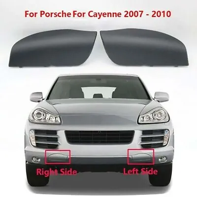 $15.99 • Buy 2X For Porsche For Cayenne 2008-2010 Bumper Tow Hook Eye Cover Cap Left & Right