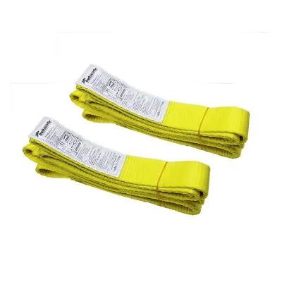 2 Pack 2 X6' Moving Lifting Rigging Straps Industrial Web Sling Max Will 6200LBS • $54.99