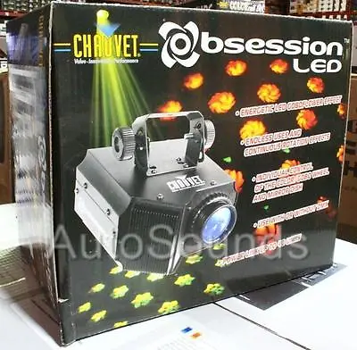 Chauvet OBSESSION LED Pro DJ Continuous Rotating Moonflower LED Effect Lights • $49.90