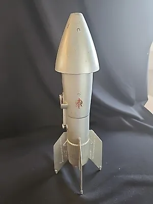 Vintage 1957 Astro MFG Berzac Creation Guided Missile Rocket Bank  No Key (E) • $32