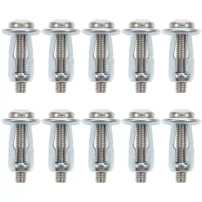 10pcs Hollow Door Anchor Expansion Nut Jack Nut With Screw Jack Fixing Nut • £5.01