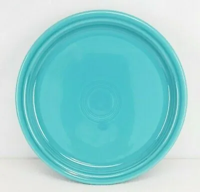 BISTRO Buffet LUNCHEON PLATE Turquoise Blue FIESTA WARE 9  New • $10.99