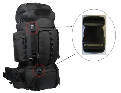 NEW 1  In Black Clip Replacement Part For OSPREY AETHER Hiking Outdoor Backpack • $14.99